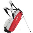 TaylorMade Flextech Stand Bag - Silver Red Online Sale