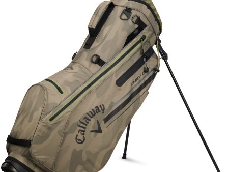 Callaway Chev Dry Waterproof Stand Bag - Olive Camo Sale