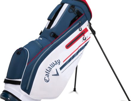 Callaway Chev Stand Bag - Navy White Red Discount