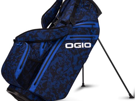 OGIO Golf All Elements Waterproof Stand Bag - Blue Floral Abstract Discount