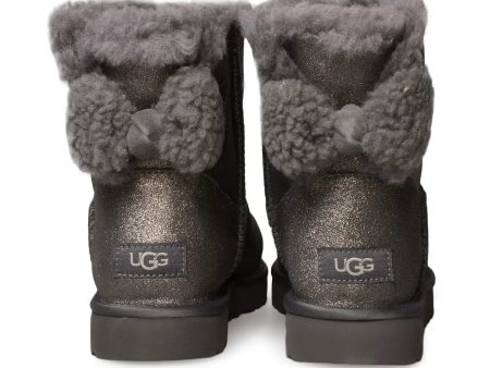 UGG Arielle Sparkle Gunmetal Boots - Women s Fashion