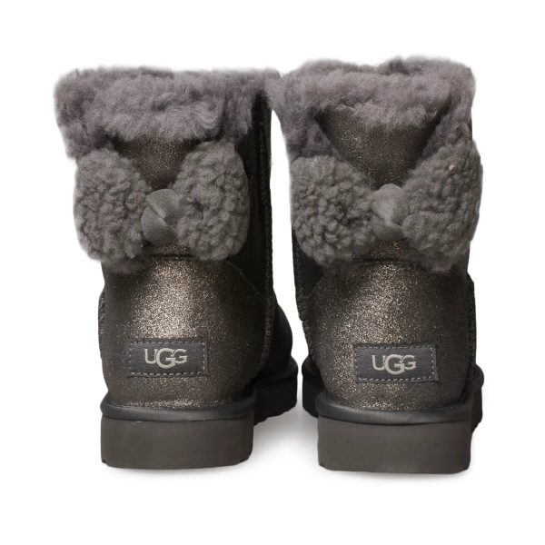 UGG Arielle Sparkle Gunmetal Boots - Women s Fashion