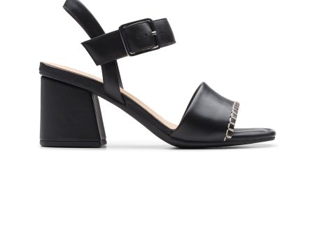 Clarks - Siara65 Buckle Black Leather Online Sale