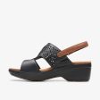 Womens - Tuleah Sun Black Leather Cheap