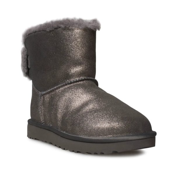 UGG Arielle Sparkle Gunmetal Boots - Women s Fashion