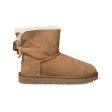 UGG Mini Bailey Bow II Velvet Ribbon Chestnut Boots - Women s Online