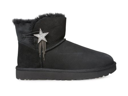 UGG Mini Bailey Star Black Boots - Women s Online now