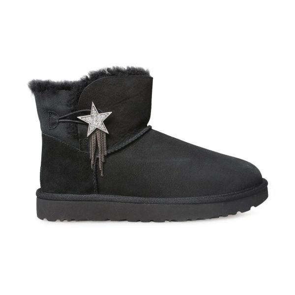 UGG Mini Bailey Star Black Boots - Women s Online now