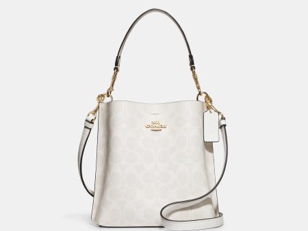 Coach Outlet Mollie Bucket Bag 22 In Signature Canvas Fashion