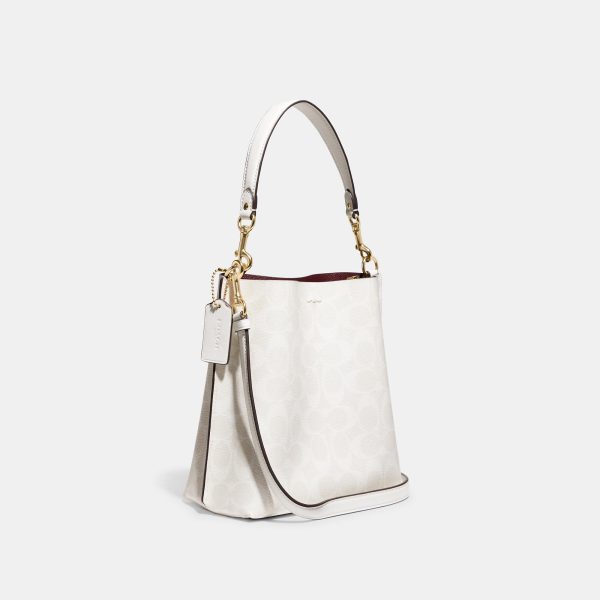 Coach Outlet Mollie Bucket Bag 22 In Signature Canvas Fashion