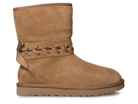 UGG Classic Lace Short Chestnut Boots - Women s Discount