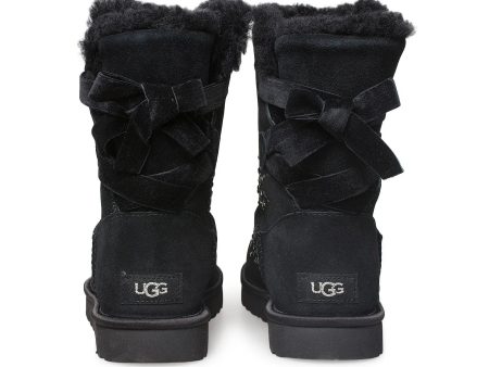 UGG Classic Galaxy Bling Short Black Boots - Women s For Discount