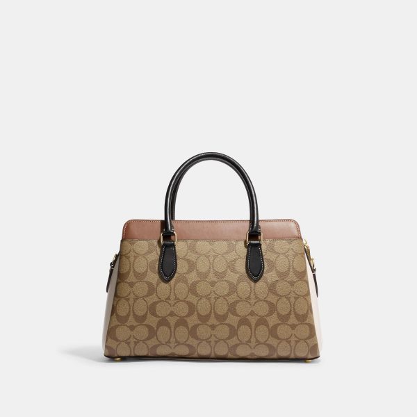 Coach Outlet Darcie Carryall In Colorblock Signature Canvas Sale