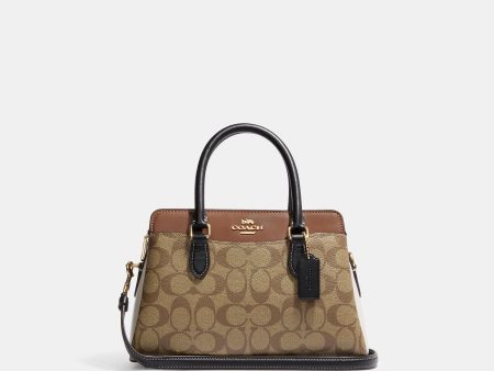 Coach Outlet Mini Darcie Carryall In Colorblock Signature Canvas on Sale