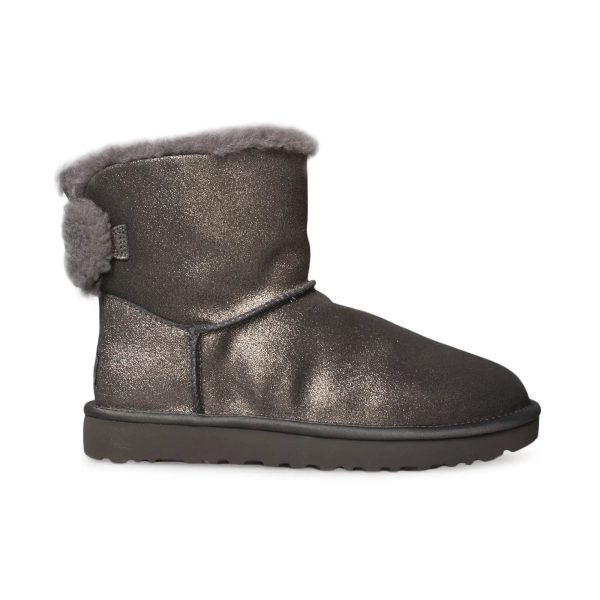 UGG Arielle Sparkle Gunmetal Boots - Women s Fashion