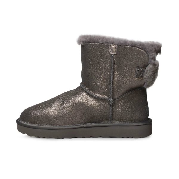 UGG Arielle Sparkle Gunmetal Boots - Women s Fashion