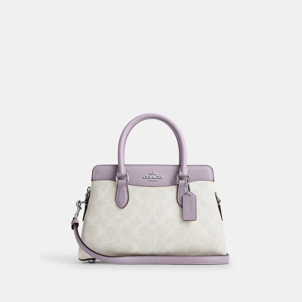 Coach Outlet Mini Darcie Carryall In Signature Canvas Fashion