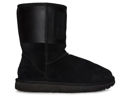 UGG Classic Short UGG Rubber Graphic Black Boots - Women s Online Hot Sale