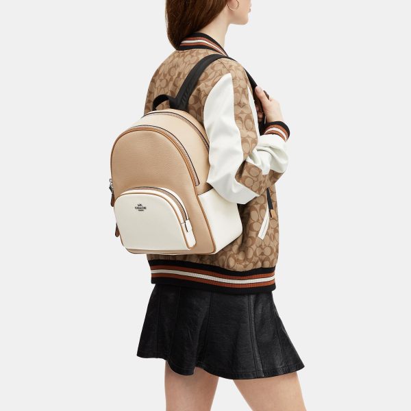 Coach Outlet Court Backpack In Colorblock Cheap