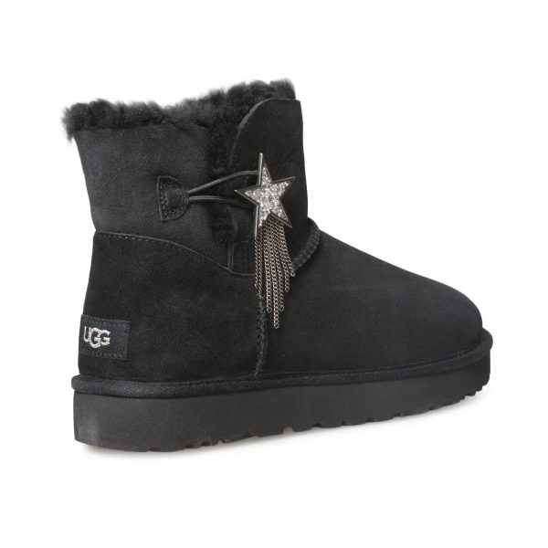 UGG Mini Bailey Star Black Boots - Women s Online now