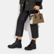 Coach Outlet Mini Darcie Carryall In Colorblock Signature Canvas on Sale