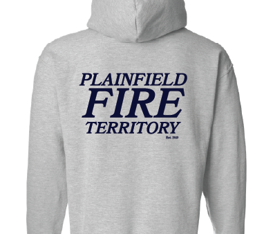 24 Plainfield Fire Hoodie SG Navy PFT Supply