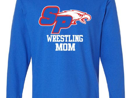 South Putnam Wrestling MOM Long Sleeve Shirt (Available in 50 50 or Dri Fit) (Copy) Online Sale