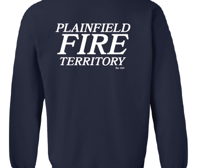 29 Plainfield Fire Crew Neck Fleece N White PFT Online now