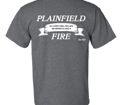 01 Plainfield Fire TShirt 50 50 or Dri Fit DH DSG Banner on Sale