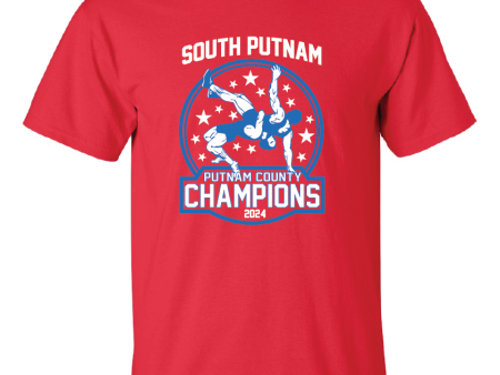 South Putnam Wrestling County Champions 2024 TShirt on Sale