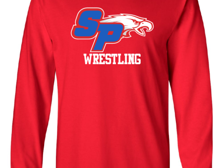 South Putnam Wrestling Long Sleeve Shirt (Available in 50 50 or Dri Fit) For Discount