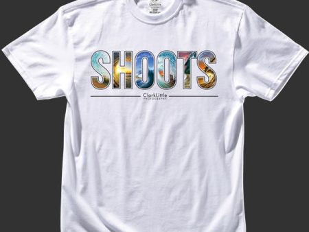 Mens T-Shirt: Shoots (white) Fashion