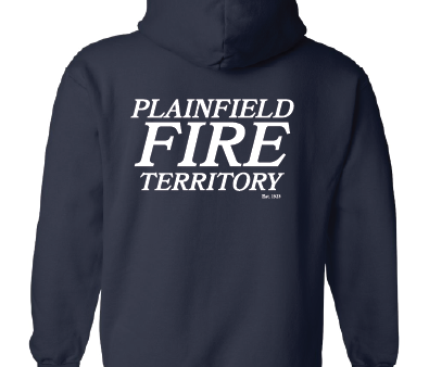 22 Plainfield Fire Hoodie N White PFT For Sale