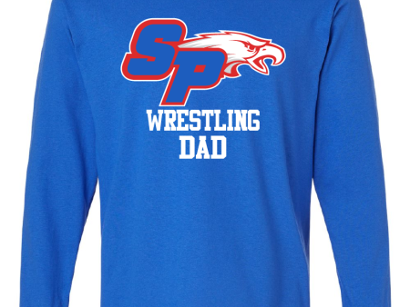 South Putnam Wrestling DAD Long Sleeve Shirt (Available in 50 50 or Dri Fit) Supply