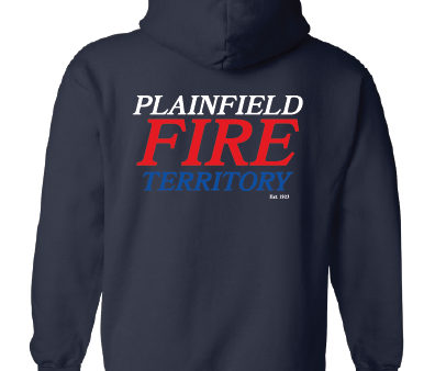 20 Plainfield Fire Hoodie N Patriotic Sale