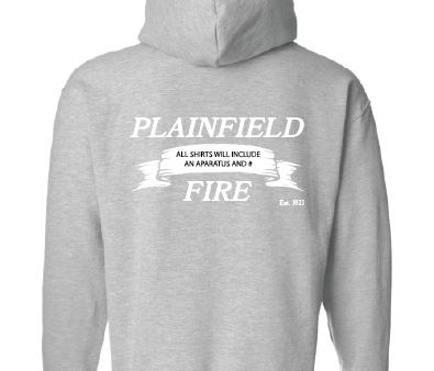 23 Plainfield Fire Hoodie SG Banner Fashion