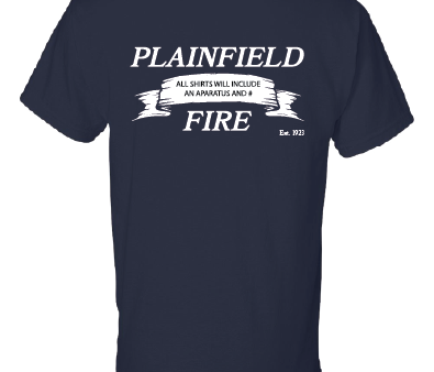 03 Plainfield Fire TShirt 50 50 or Dri Fit N Banner Online