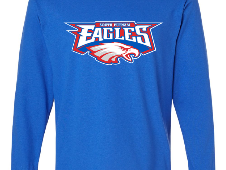 South Putnam Logo Long Sleeve Shirt (Available in 50 50 or Dri Fit) For Discount