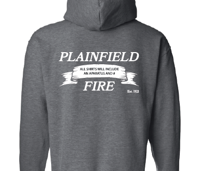 17 Plainfield Fire Hoodie DH Banner For Cheap