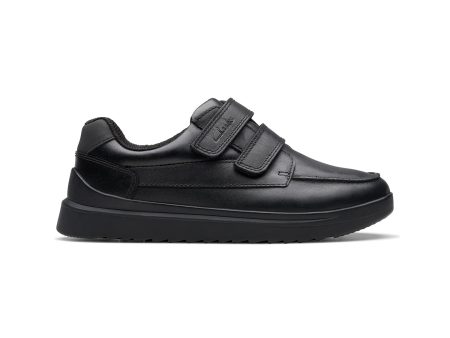 Boys - Keelan Flare Kid Black Leather Hot on Sale