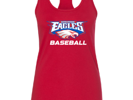 South Putnam Baseball Womens Tank Top Fashion